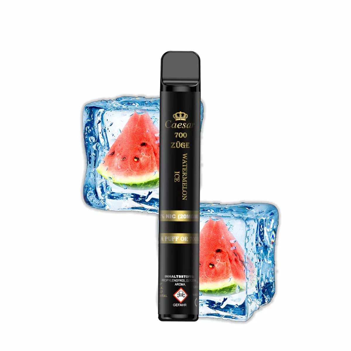 Caesar Vape Stick - 700 Züge - Watermelon Ice Nikotinfrei