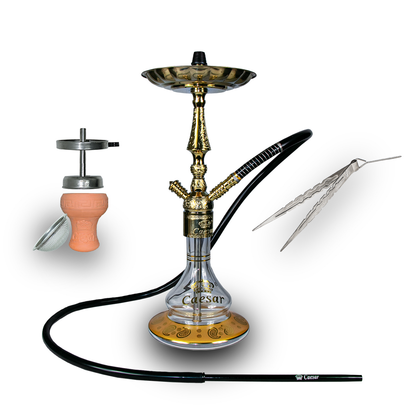 Caesar Shisha Alsham 21 Kupfer - Gold