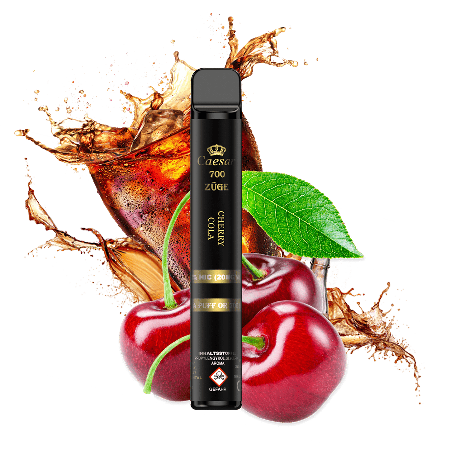 Caesar Vape Stick - 700 puffs - Cherry Cola
