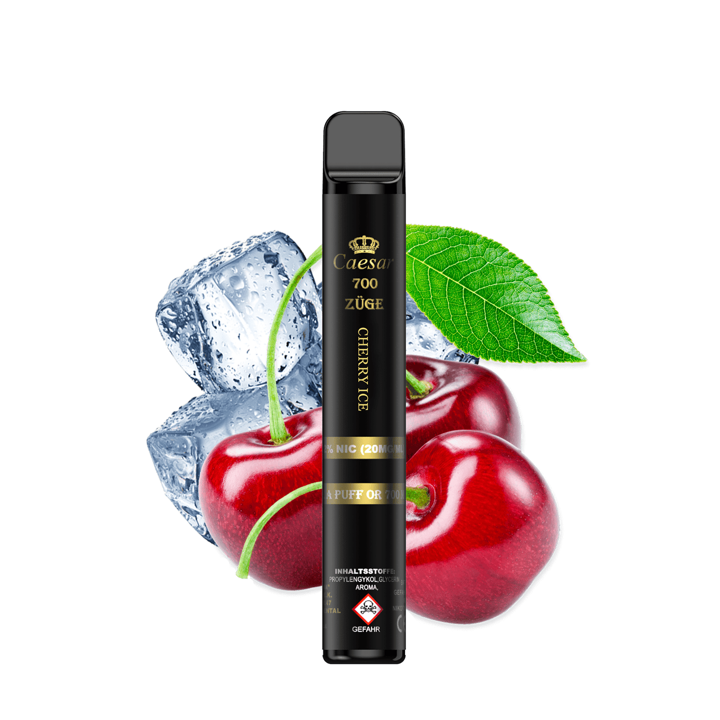Caesar Vape Stick - 700 puffs - Cherry Ice