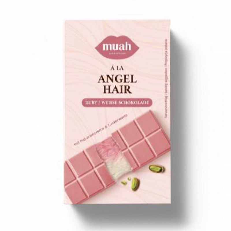 Muah Angel Hair Ruby Schokolade 60g