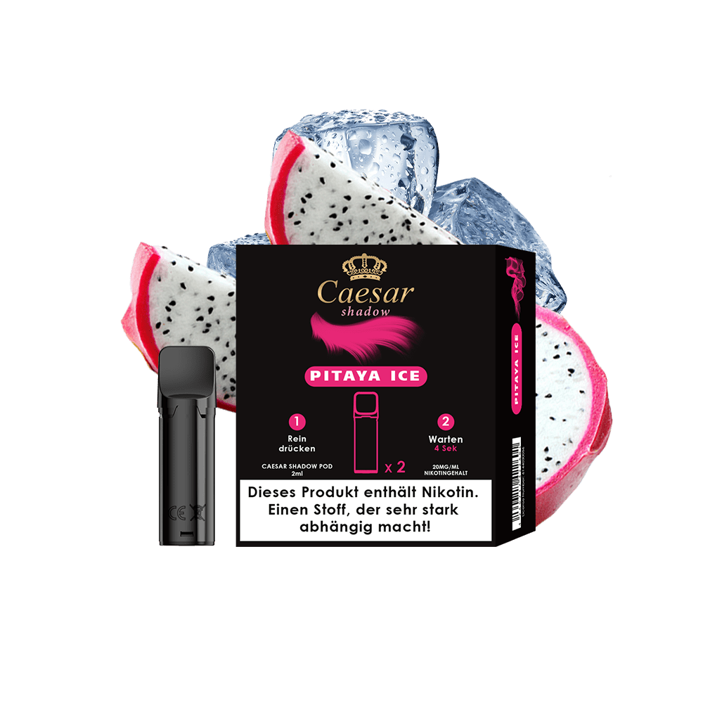 Caesar Shadow Pods 2 x 700 puffs - Pitaya Ice