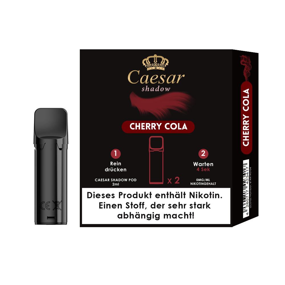 Caesar Shadow Pods 2 x 700 puffs - Cherry Cola