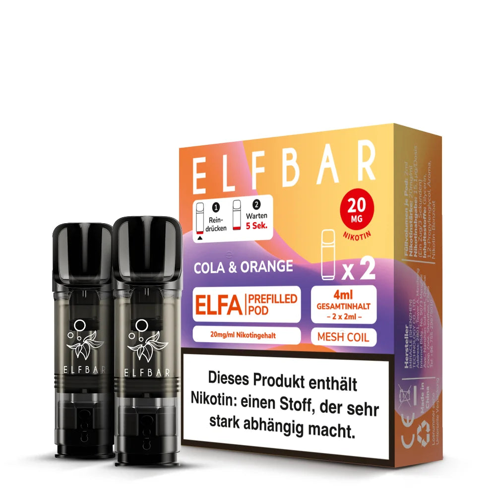 ELFBAR ELFA Pods (2er Set) - 2ml 20mg