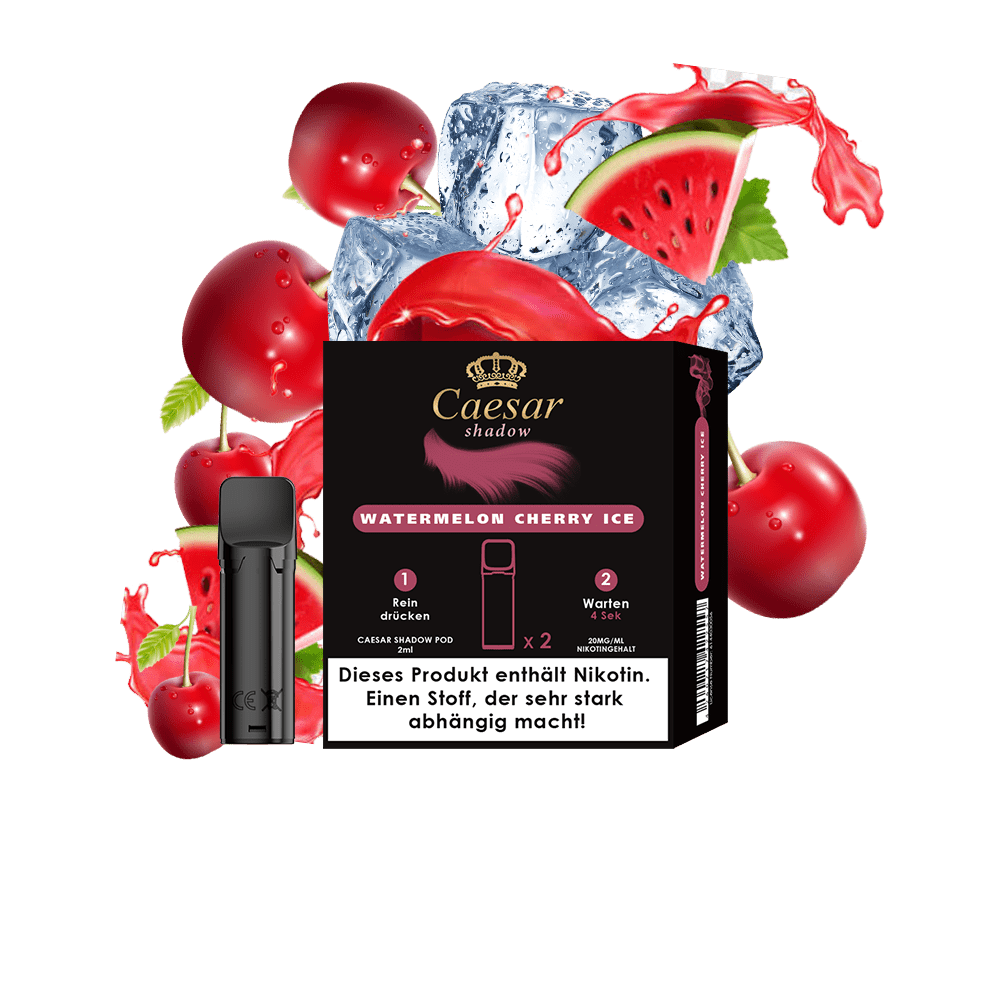 Caesar Shadow Pods 2 x 700 puffs - Watermelon Cherry Ice