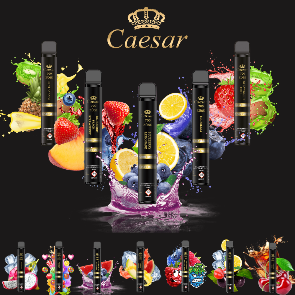 Kollektionen CAESAR VAPE Kollektionen CAESAR VAPE