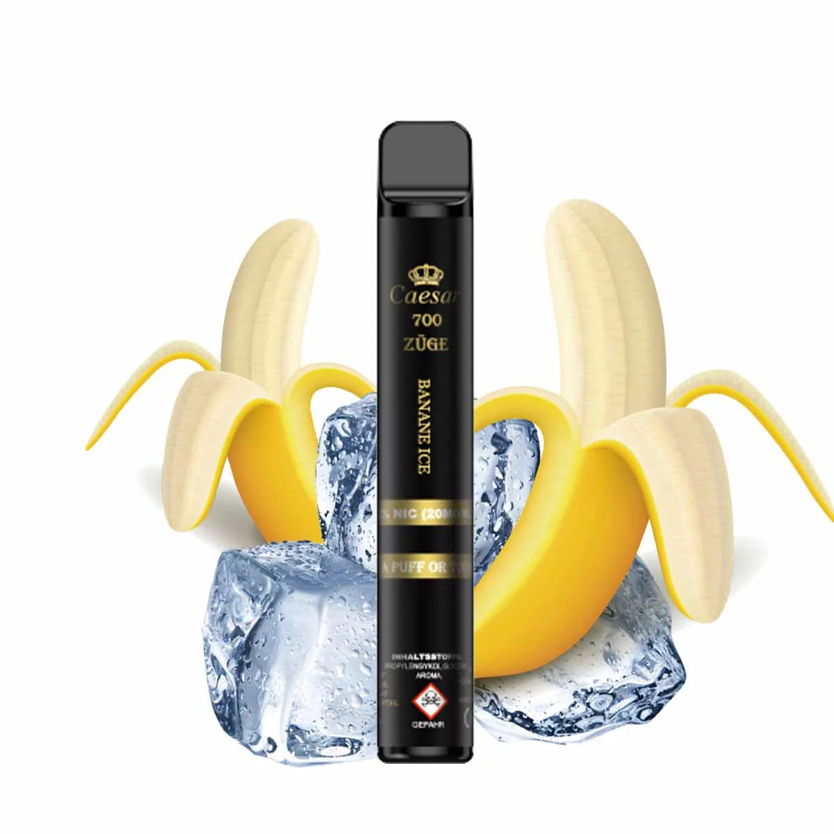 Caesar Vape Stick - 700 Züge - Banana Ice