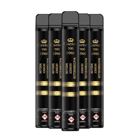 Caesar Vape Stick - 700 Züge - Watermelon Honeymelon 5er Pack