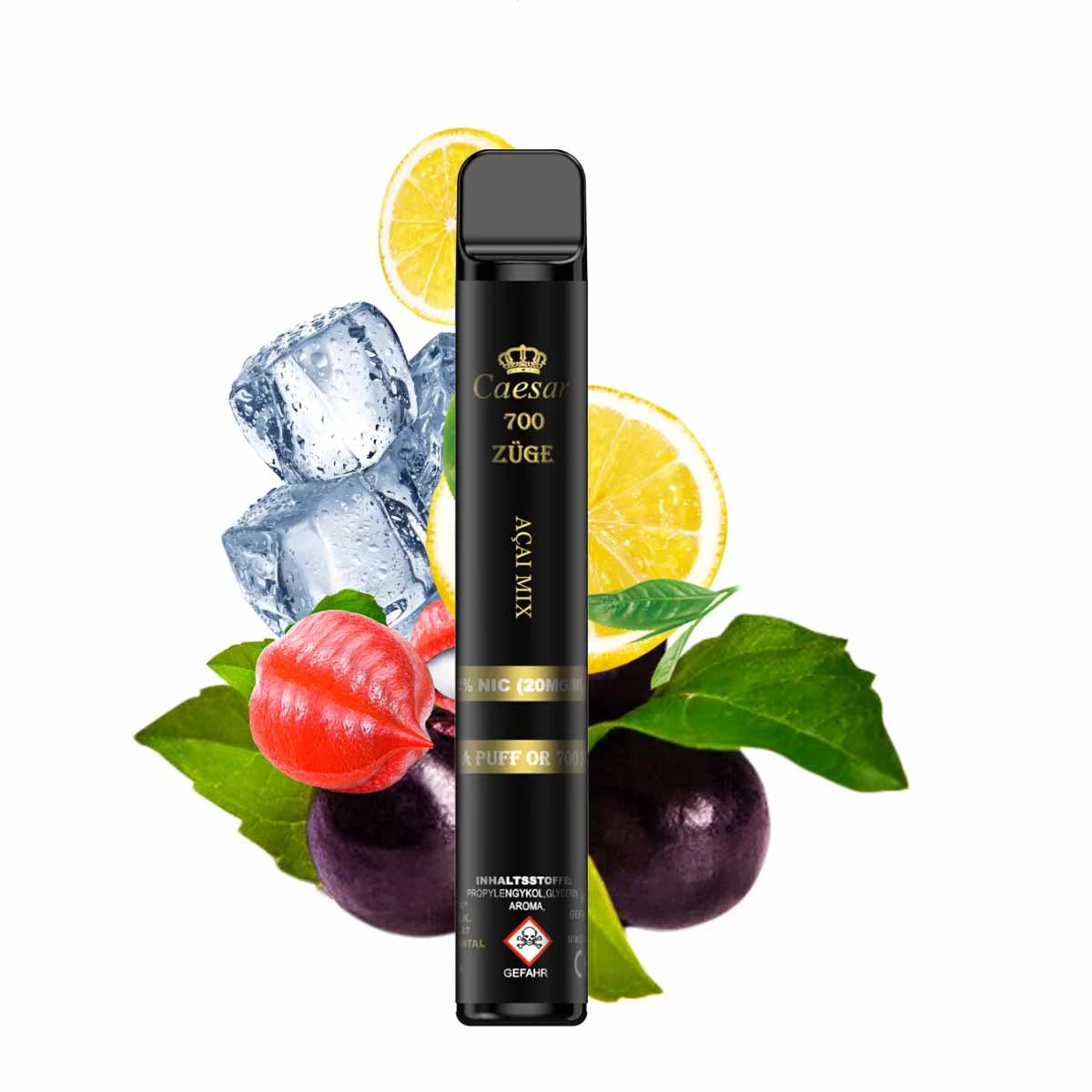 Caesar Vape Stick - 700 Züge - Açai Mix