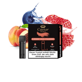 Caesar Shadow Pods 2 x 700 Züge - Blueberry Peach Strawberry