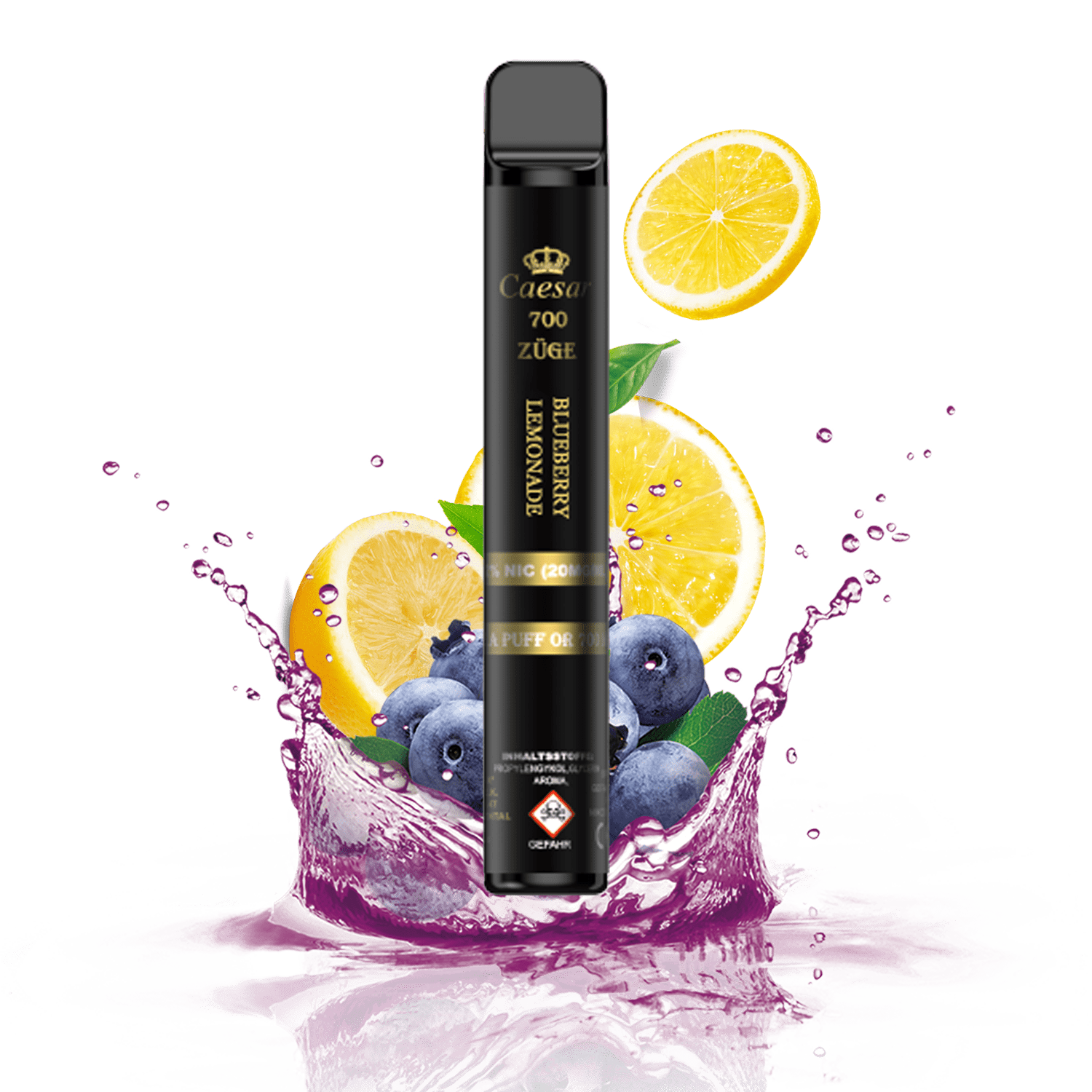 Caesar Vape Stick - 700 Züge - Blueberry Lemonade