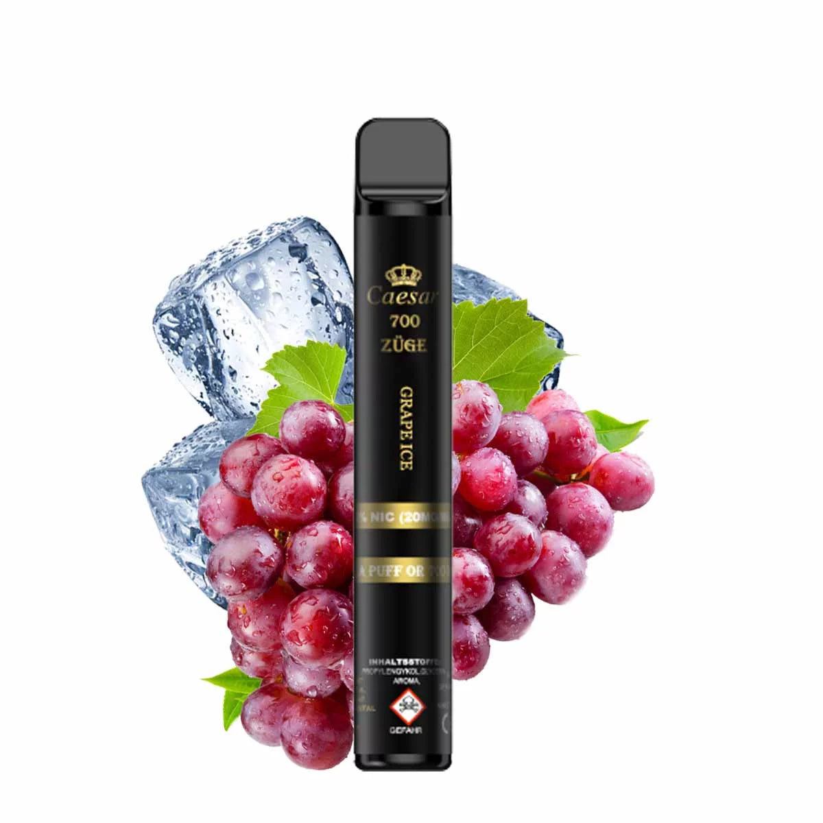 Caesar Vape Stick - 700 Züge - Grape Ice