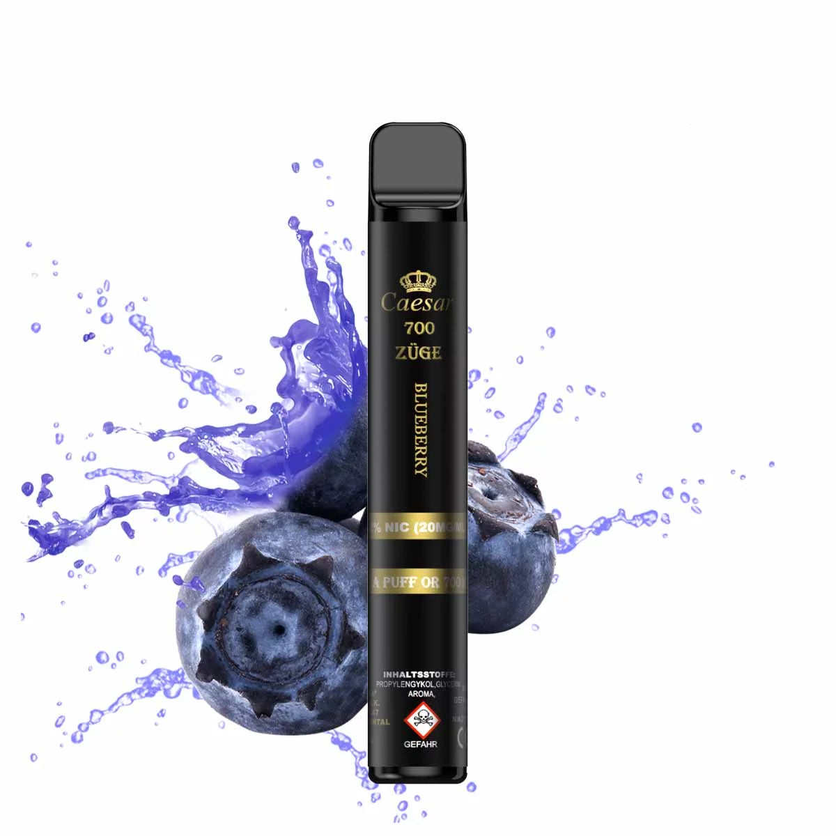 Caesar Vape Stick - 700 Züge - Blueberry