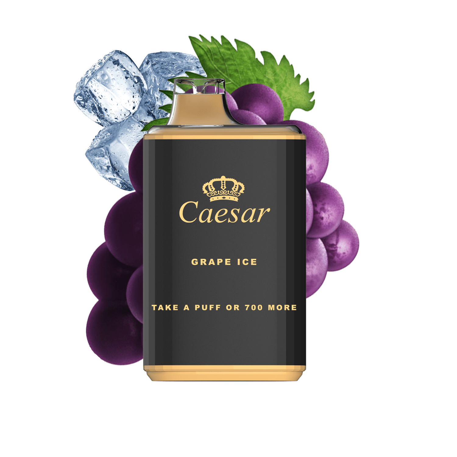 Caesar Vape Blackout Edition - 700 Züge - Grape Ice