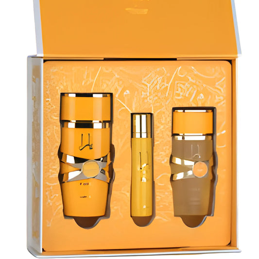 Lattafa Yara Tous LUXURY Gift Set | 100ml EdP + 12ml Travel Spray + 50ml Hair Mist