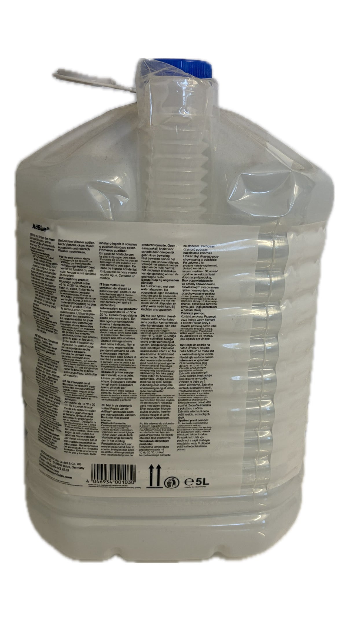 AdBlue PET 5L inklusive Ausgießer