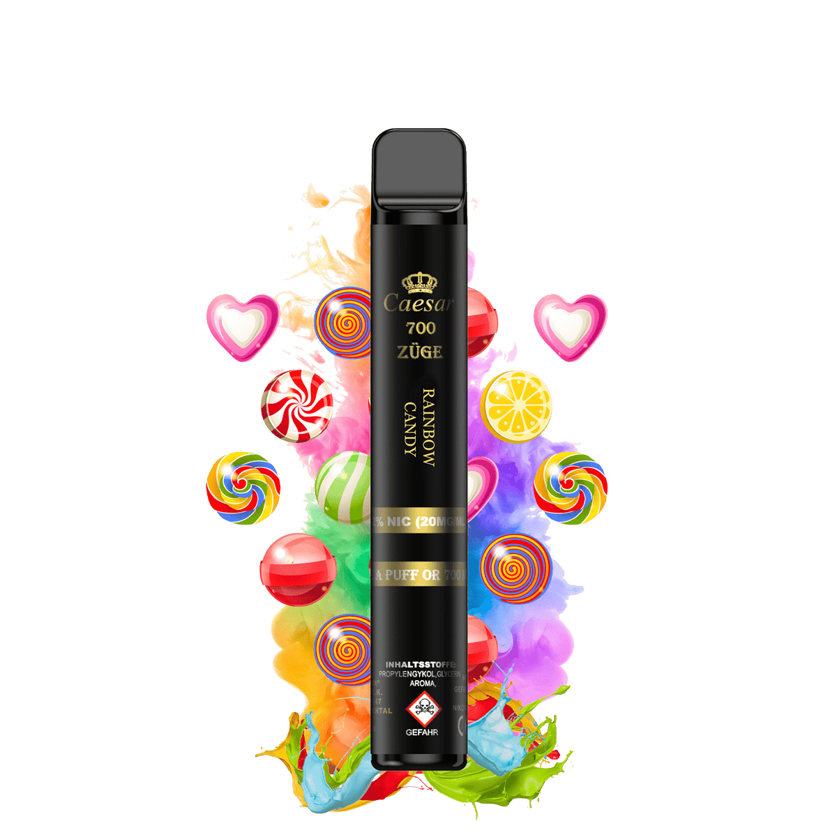 Caesar Vape Stick - 700 Züge - Rainbow Candy