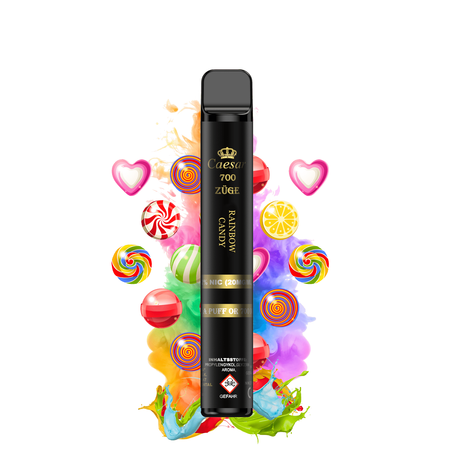 Caesar Vape Stick - 700 Züge - Rainbow Candy