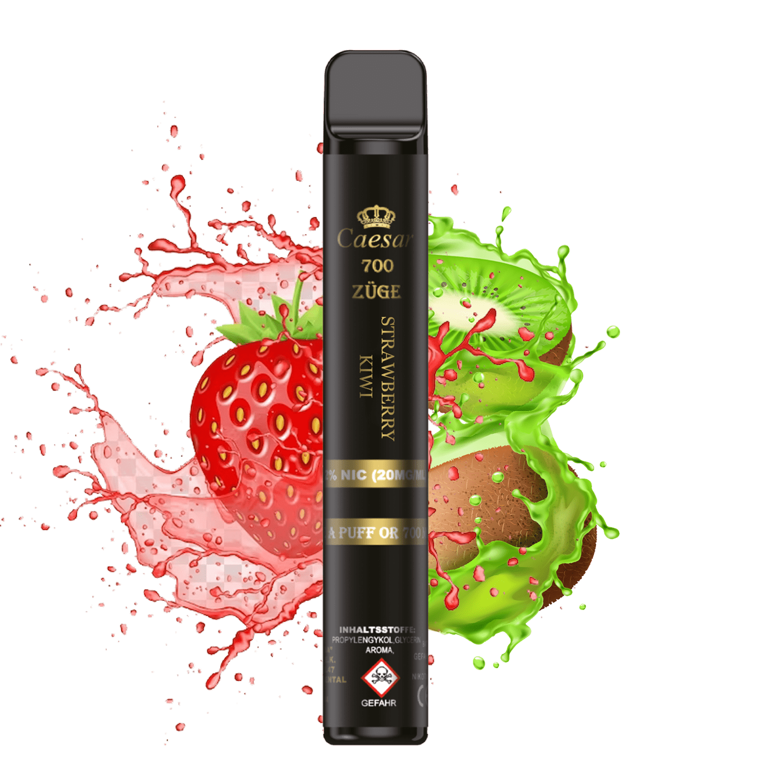 Caesar Vape Stick - 700 Züge - Strawberry Kiwi