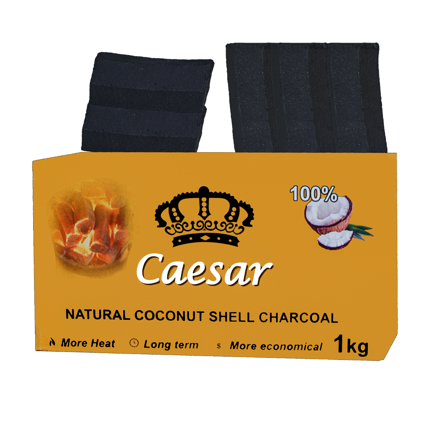Caesar Kohle Hexa 1 kg
