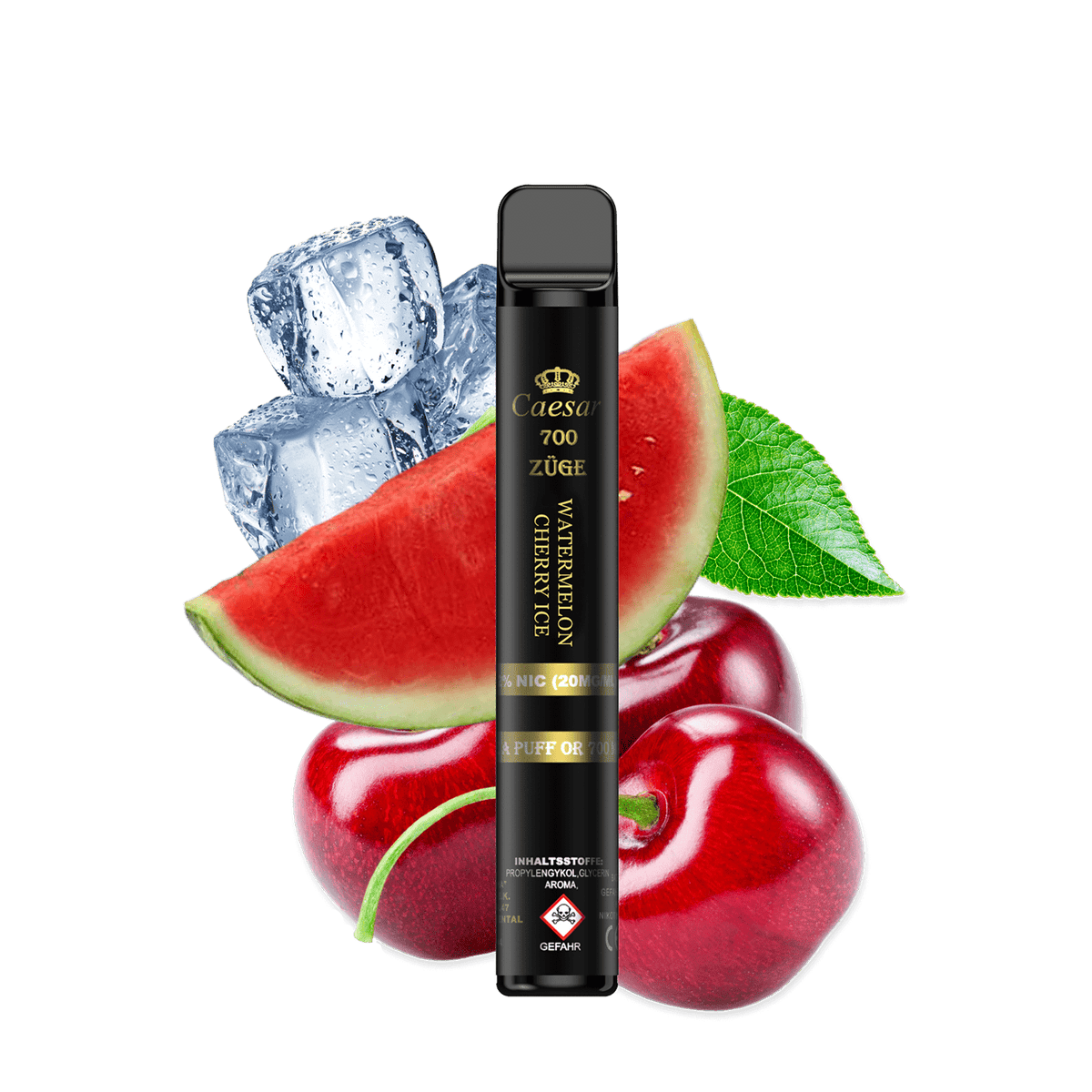 Caesar Vape Stick - 700 Züge - Watermelon Cherry Ice