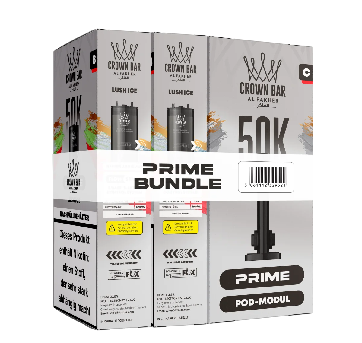 Al Fakher - Hypermax Prime 50K (2er Pods + Coil)