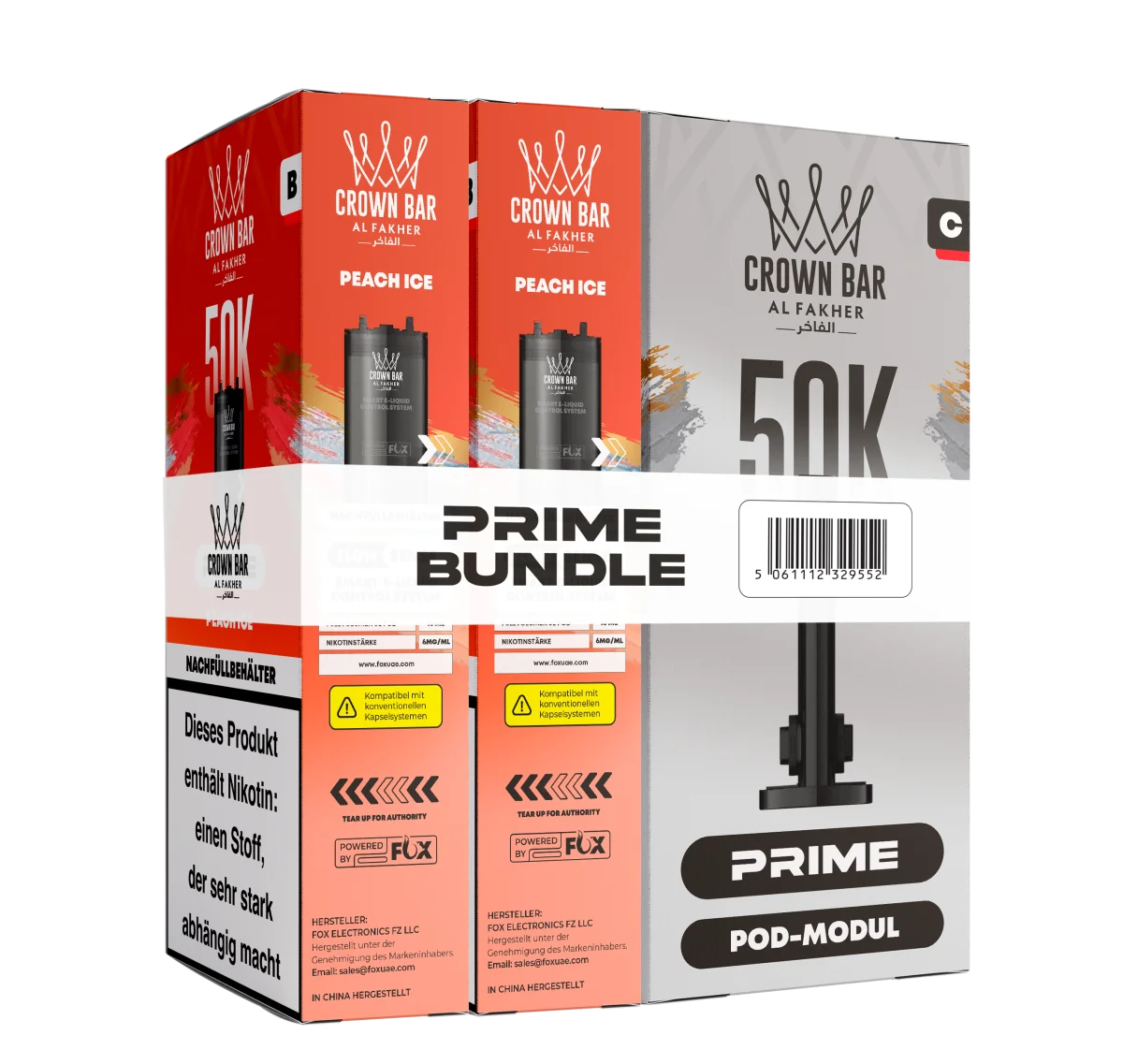 Al Fakher - Hypermax Prime 50K (2er Pods + Coil)