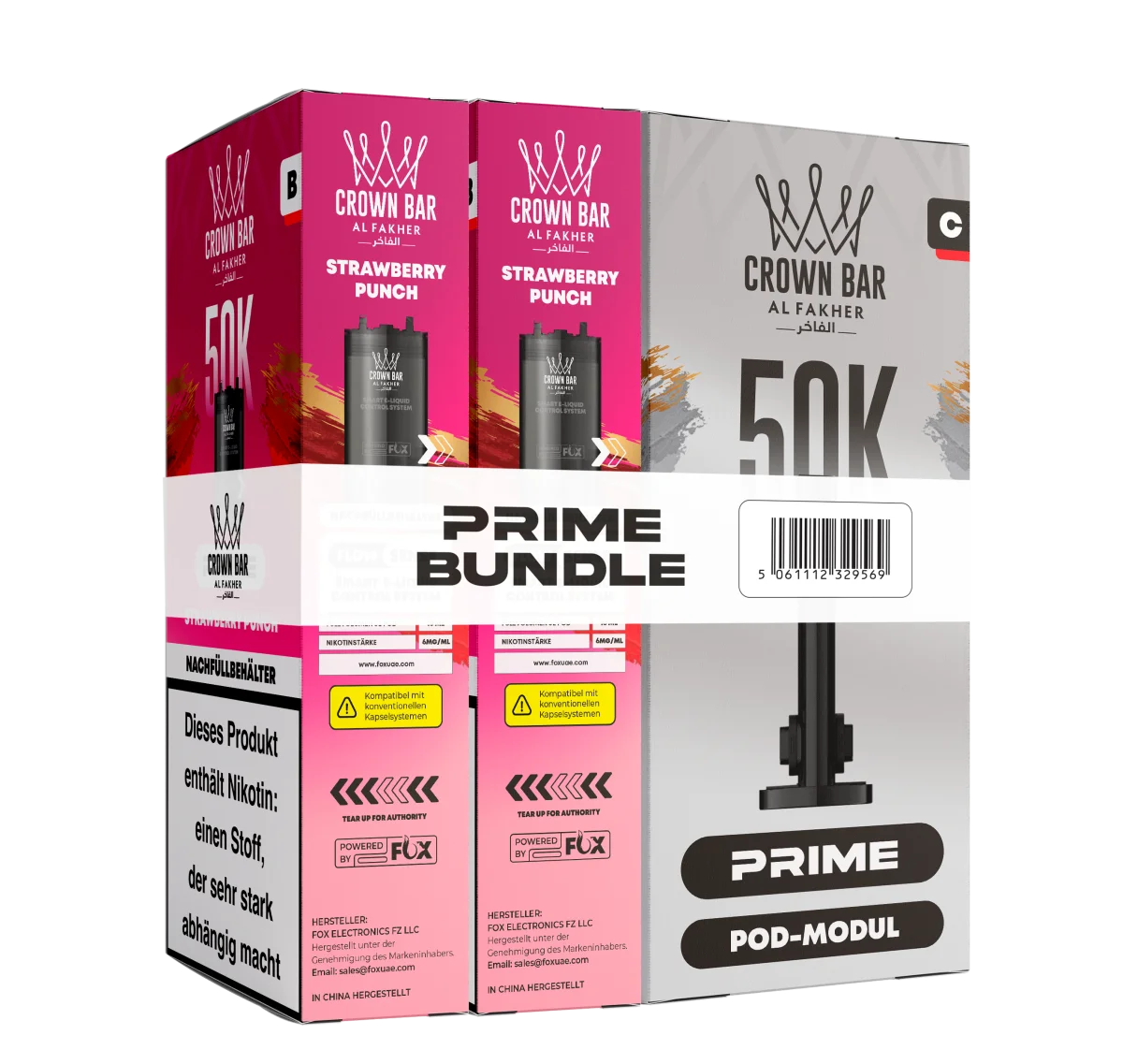 Al Fakher - Hypermax Prime 50K (2er Pods + Coil)