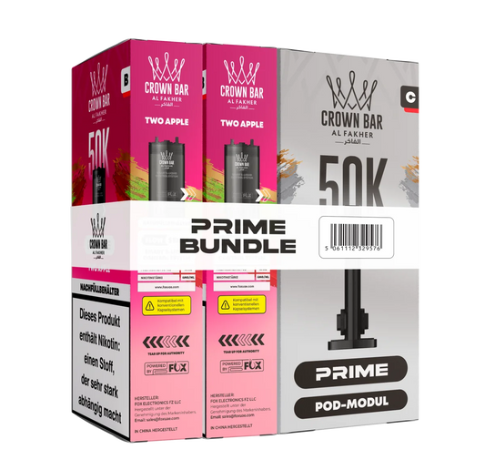 Al Fakher - Hypermax Prime 50K (2er Pods + Coil)