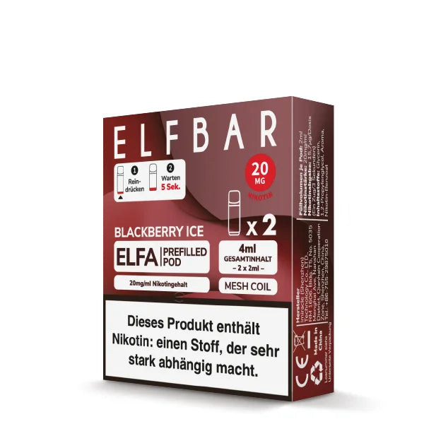 ELFBAR ELFA Pods (2er Set) - 2ml 20mg