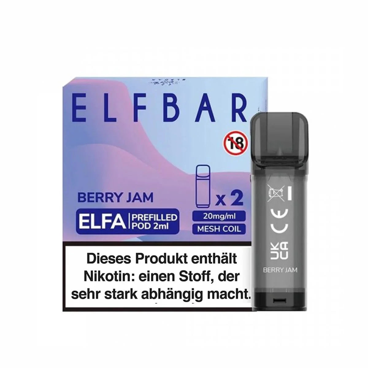 ELFBAR ELFA Pods (2er Set) - 2ml 20mg