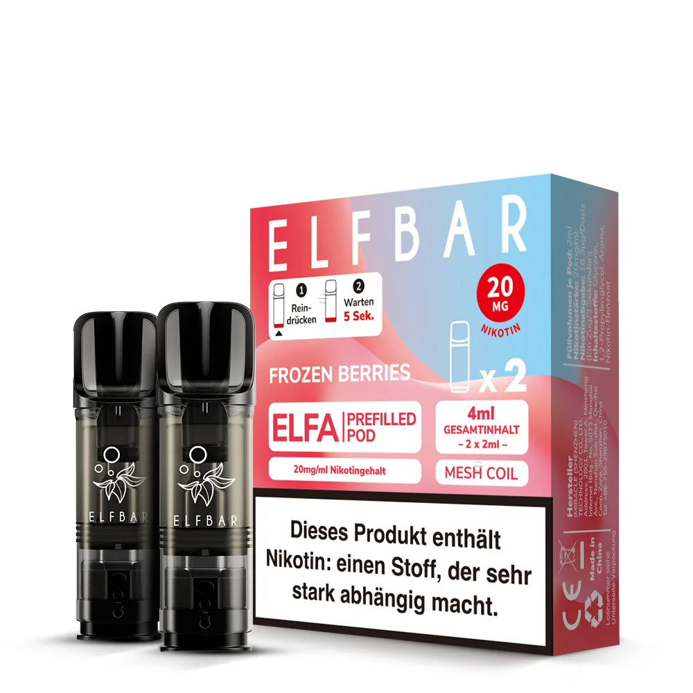 ELFBAR ELFA Pods (set of 2) - 2ml 20mg