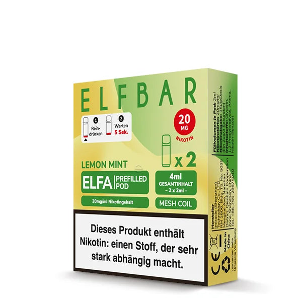 ELFBAR ELFA Pods (2er Set) - 2ml 20mg