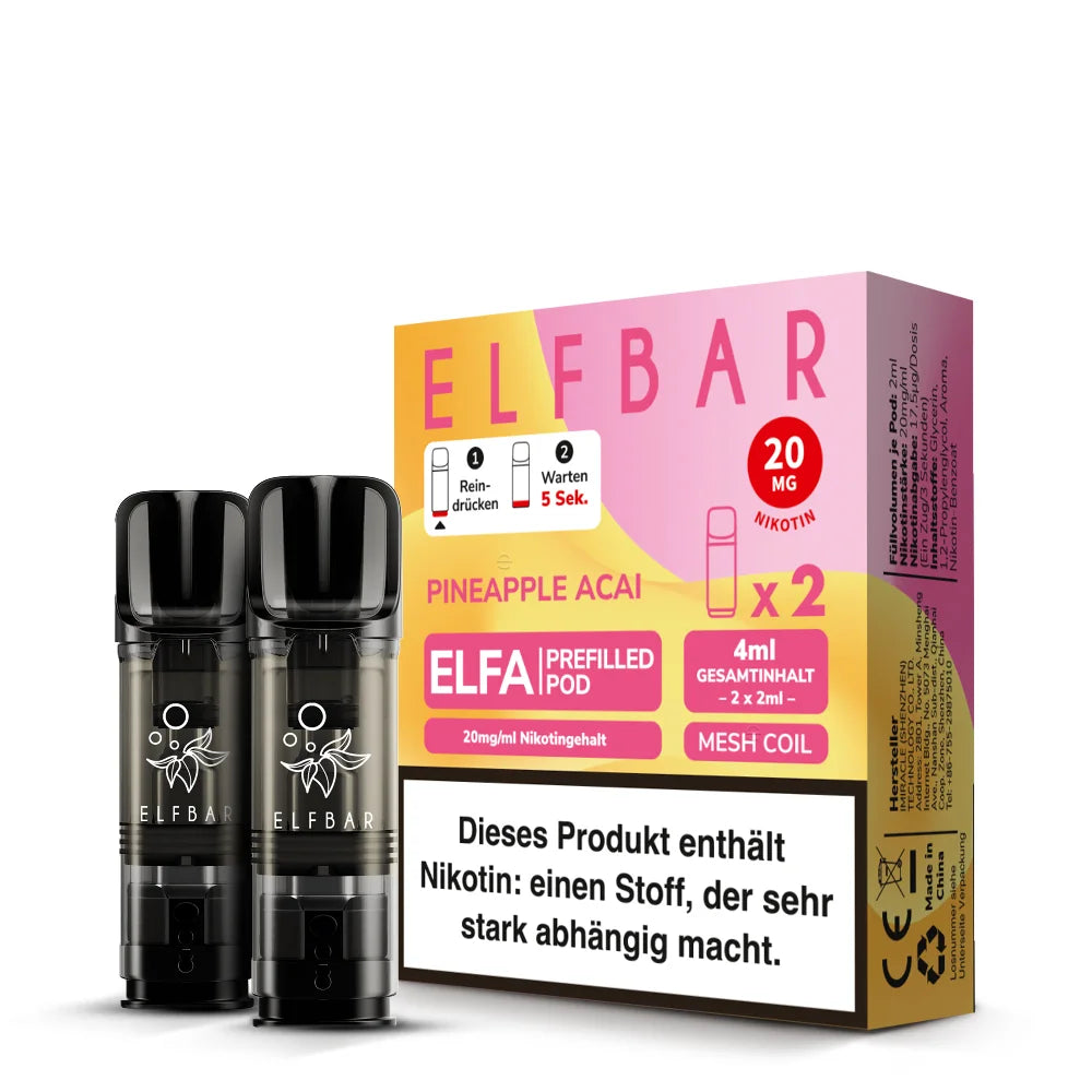 ELFBAR ELFA Pods (2er Set) - 2ml 20mg