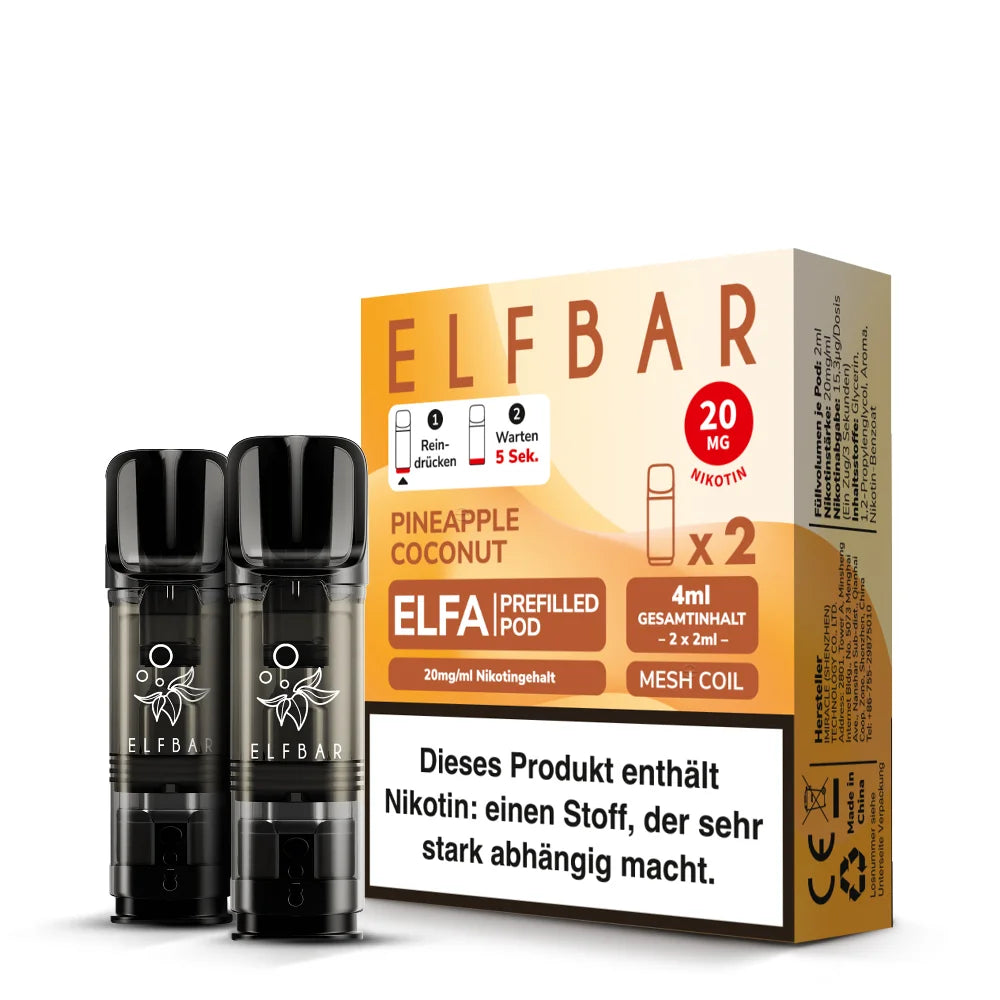 ELFBAR ELFA Pods (2er Set) - 2ml 20mg