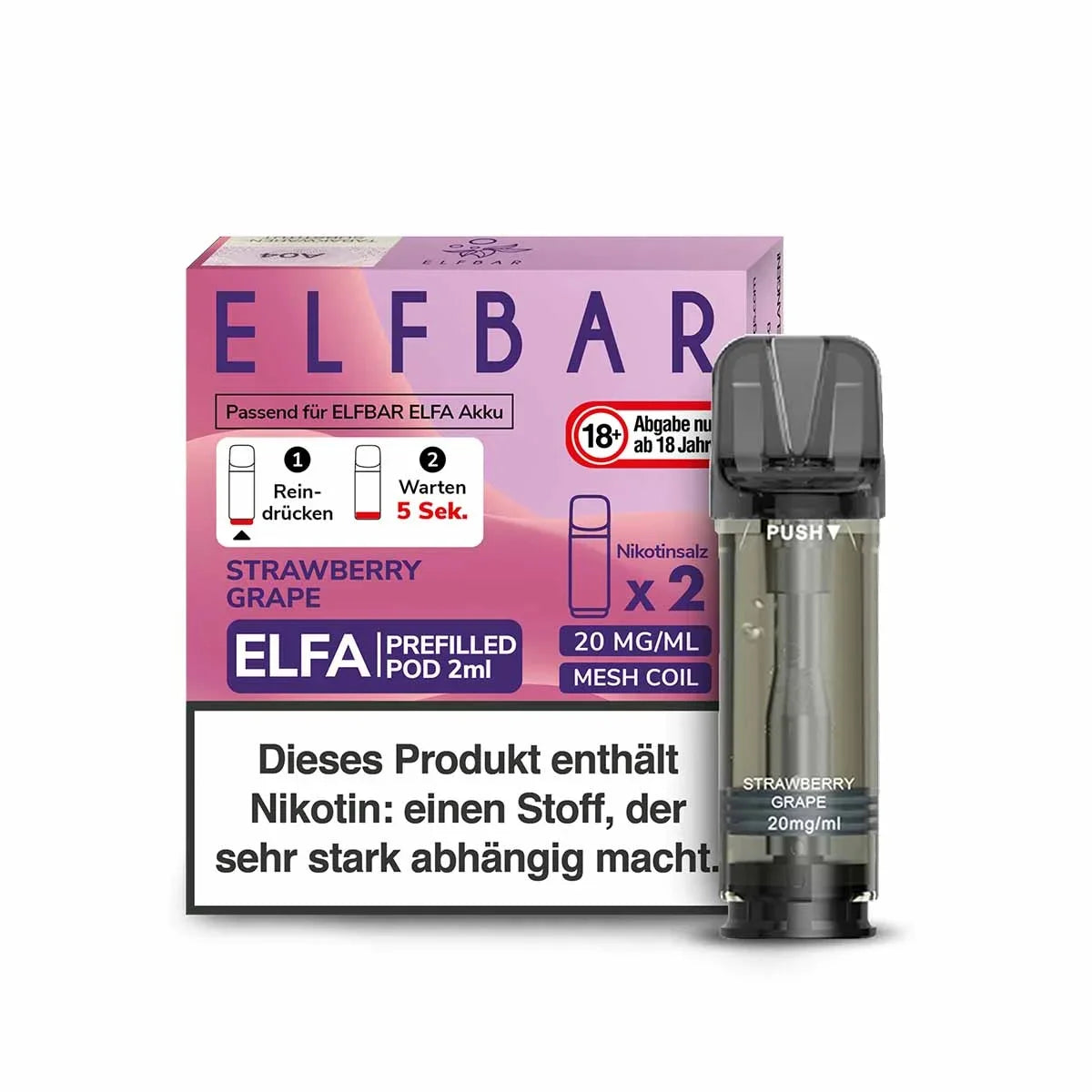 ELFBAR ELFA Pods (2er Set) - 2ml 20mg