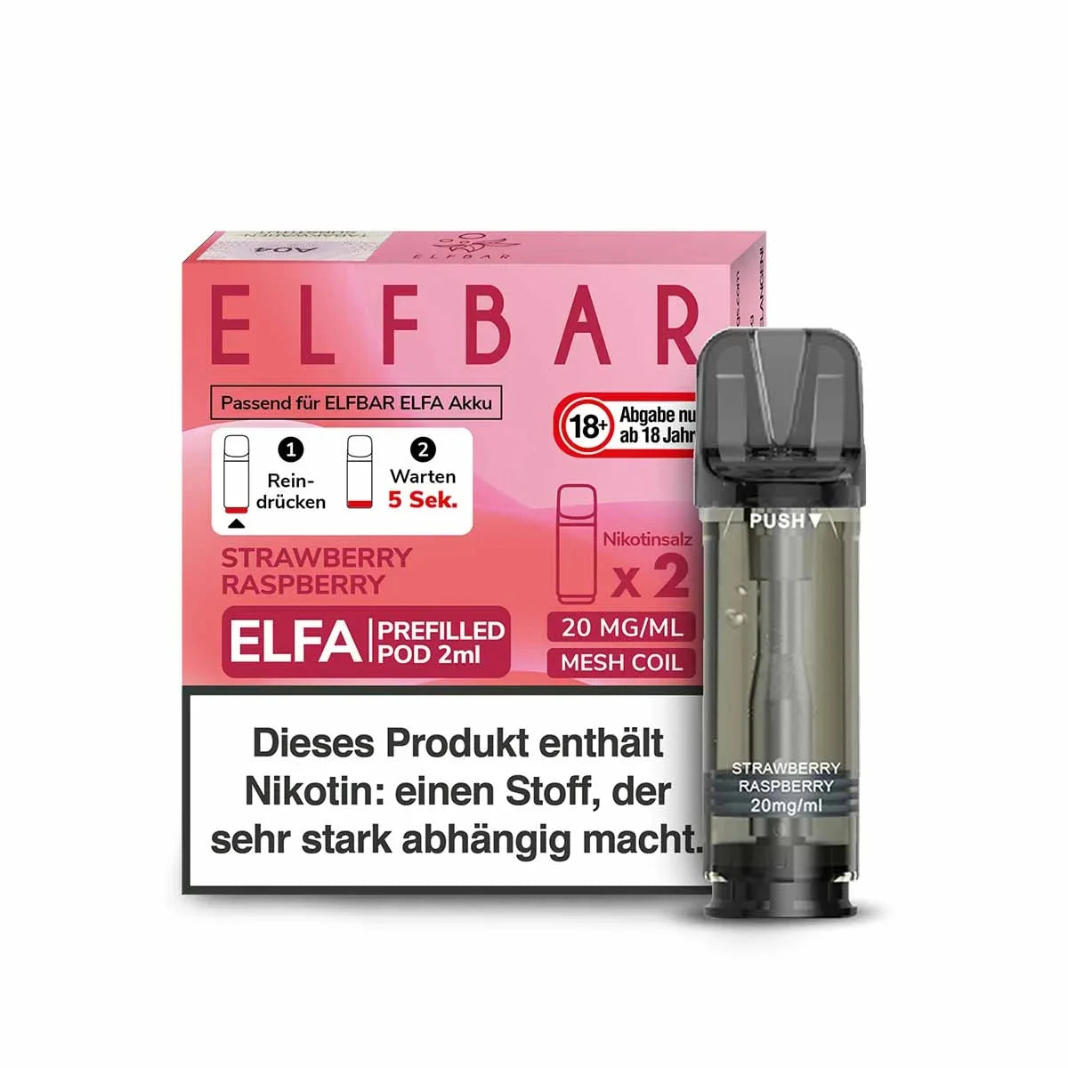 ELFBAR ELFA Pods (2er Set) - 2ml 20mg