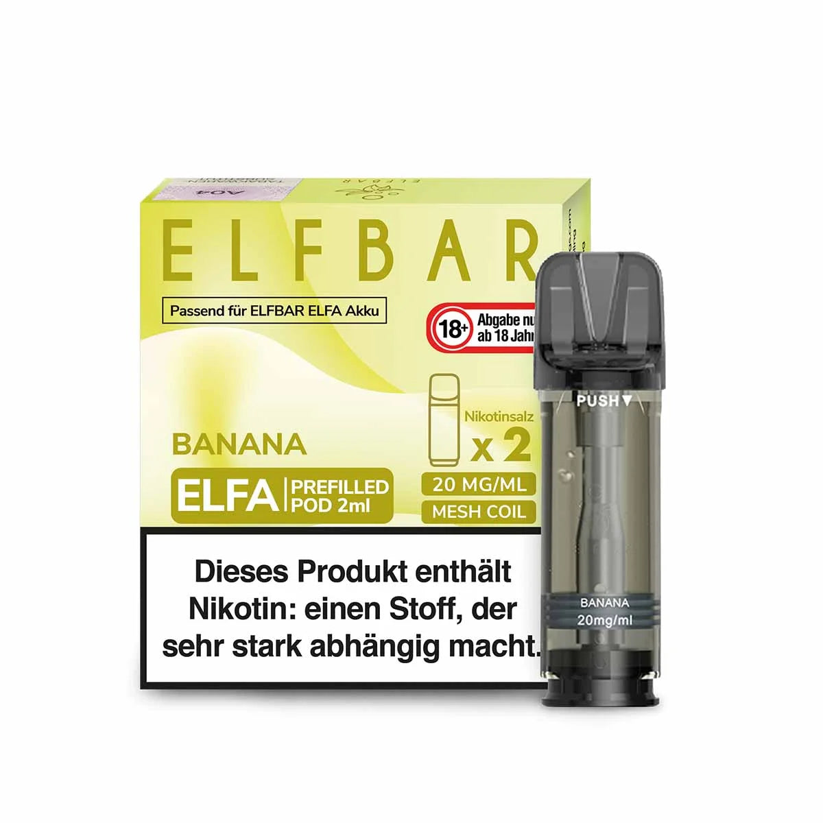 ELFBAR ELFA Pods (2er Set) - 2ml 20mg