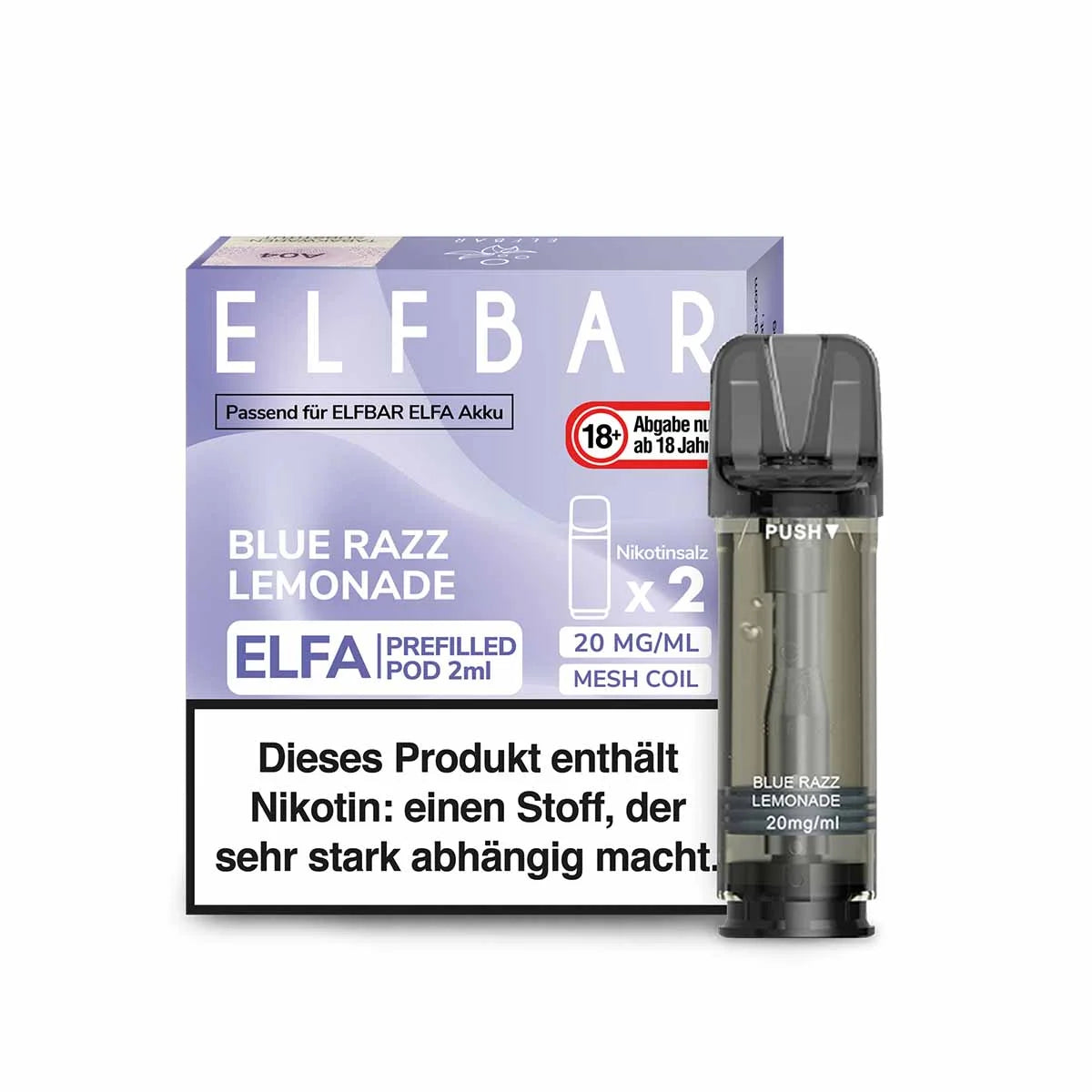 ELFBAR ELFA Pods (2er Set) - 2ml 20mg