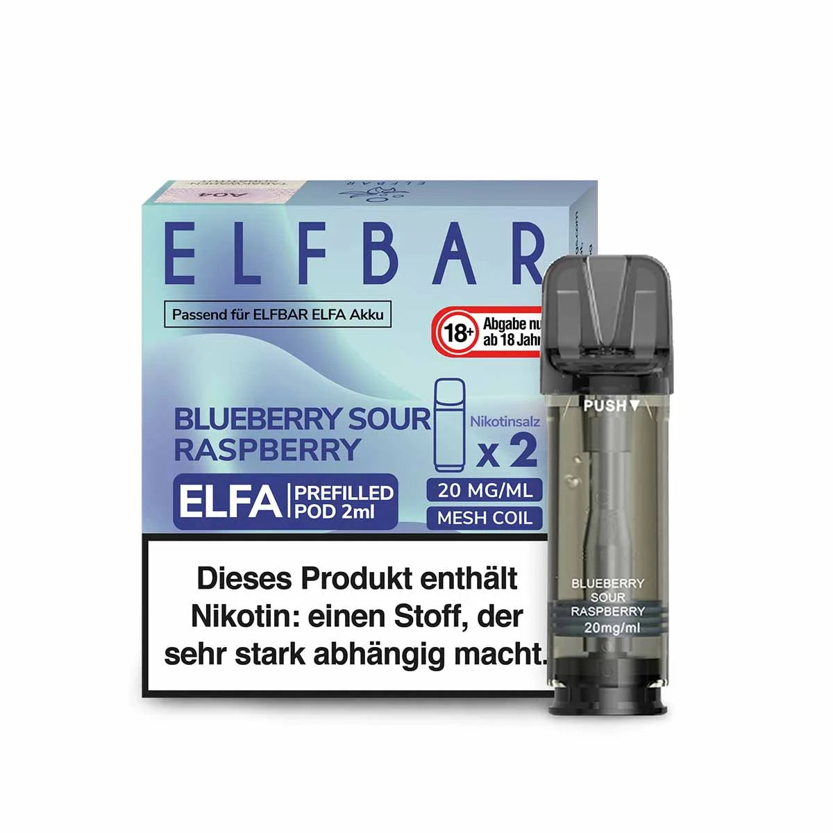 ELFBAR ELFA Pods (2er Set) - 2ml 20mg