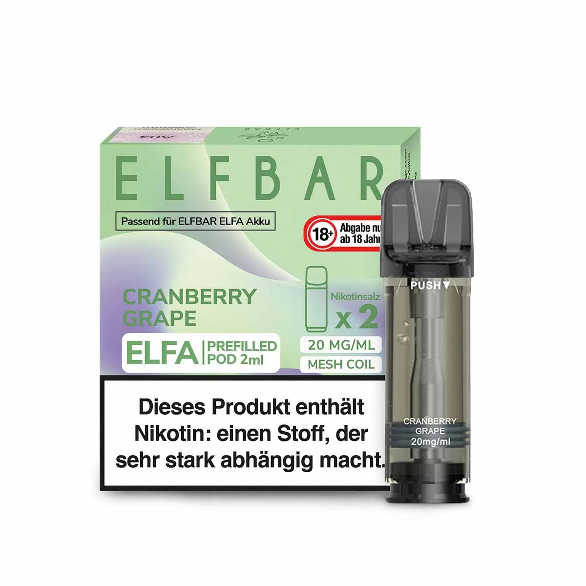 ELFBAR ELFA Pods (2er Set) - 2ml 20mg