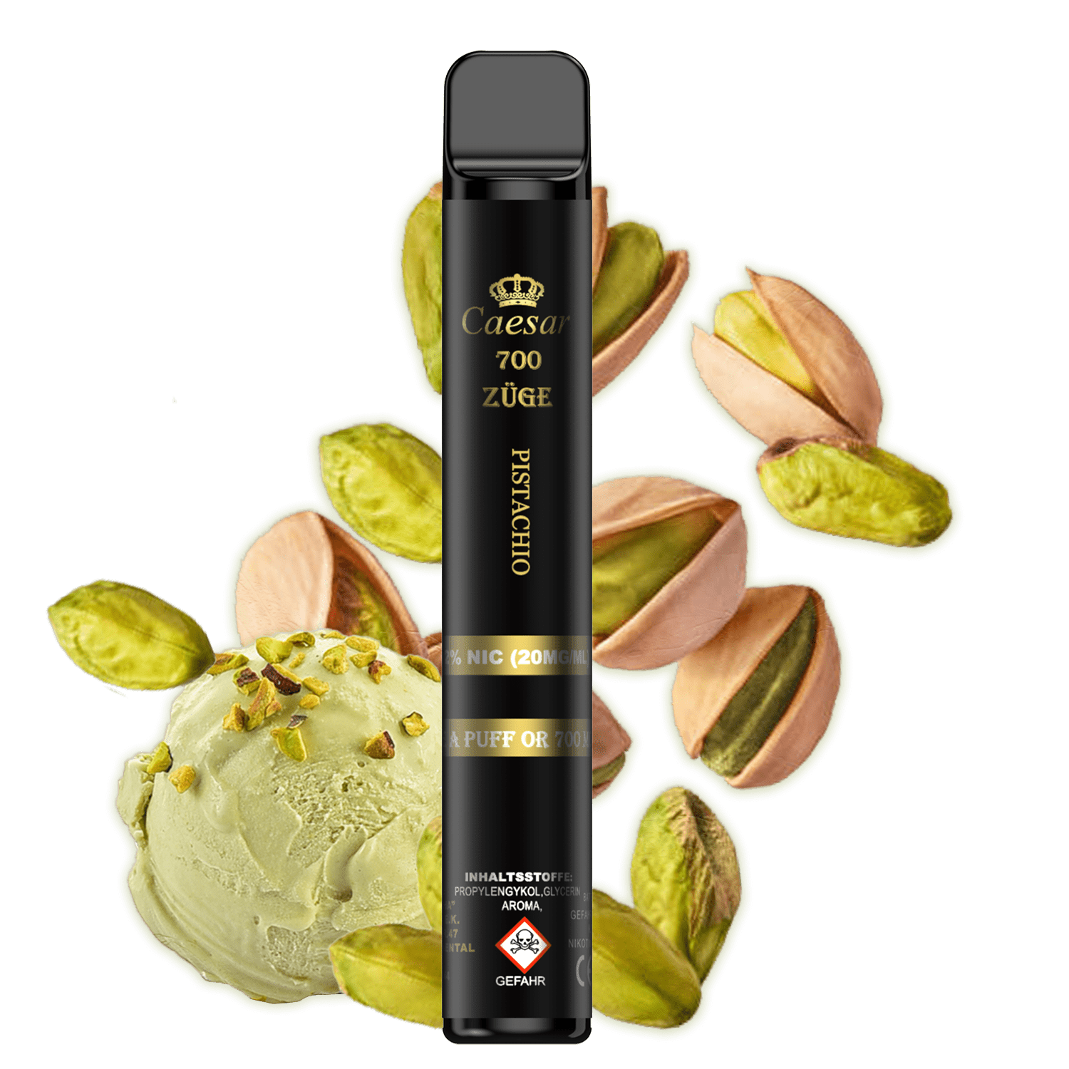 Caesar Vape Stick - 700 Züge - Pistachio