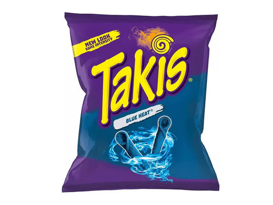Takis Blue Heat 100 g – scharfe Chili-Limetten-Chips